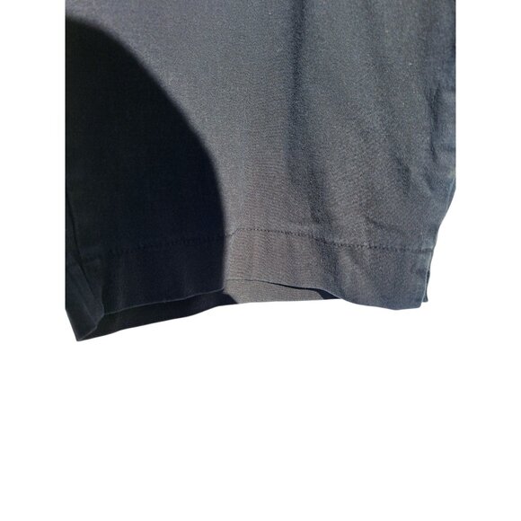 Just My Size Womens 3X Black Cotton Stretch Pull On Capri Pants Comfort Waist - Picture 4 of 7